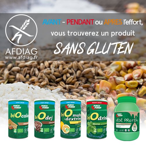 Punch_Power's tweet photo. (Re) Découvrez notre gamme de nutrition #SANSGLUTEN pour votre activité sportive !
https://t.co/XMZp2bL6kS https://t.co/aRzcXVq0nr