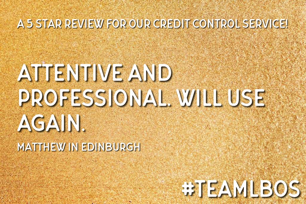 Always a great feeling when a client takes the time to send you feedback on work you have completed. #ReviewsMatter #ClientFeedback #CreditControl