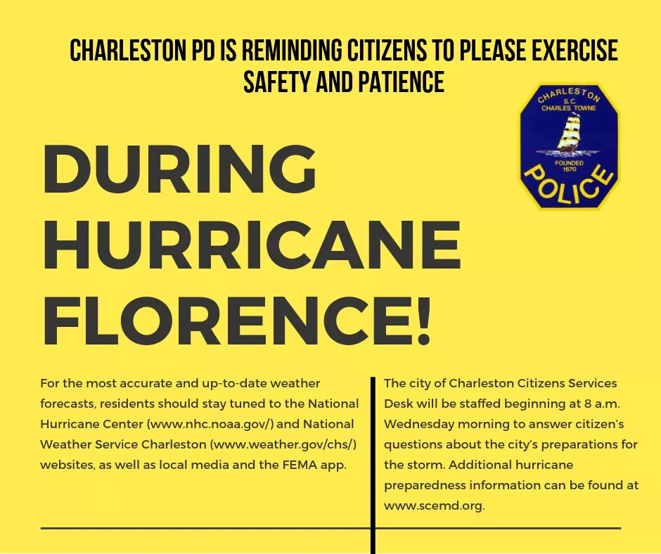 Please contact the Charleston Citizen Services Desk at 843-724-7311 if you have any questions. For additional information, see below.