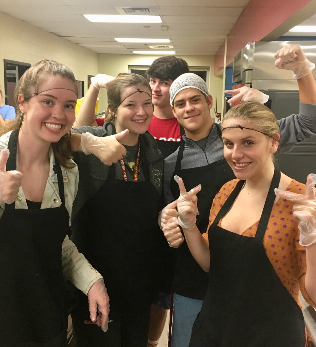 What were you doing at 5:30 this morning? Probably not serving breakfast to a group of middle school students from Indiana. Shoutout to the senior class officers. #teamfccps