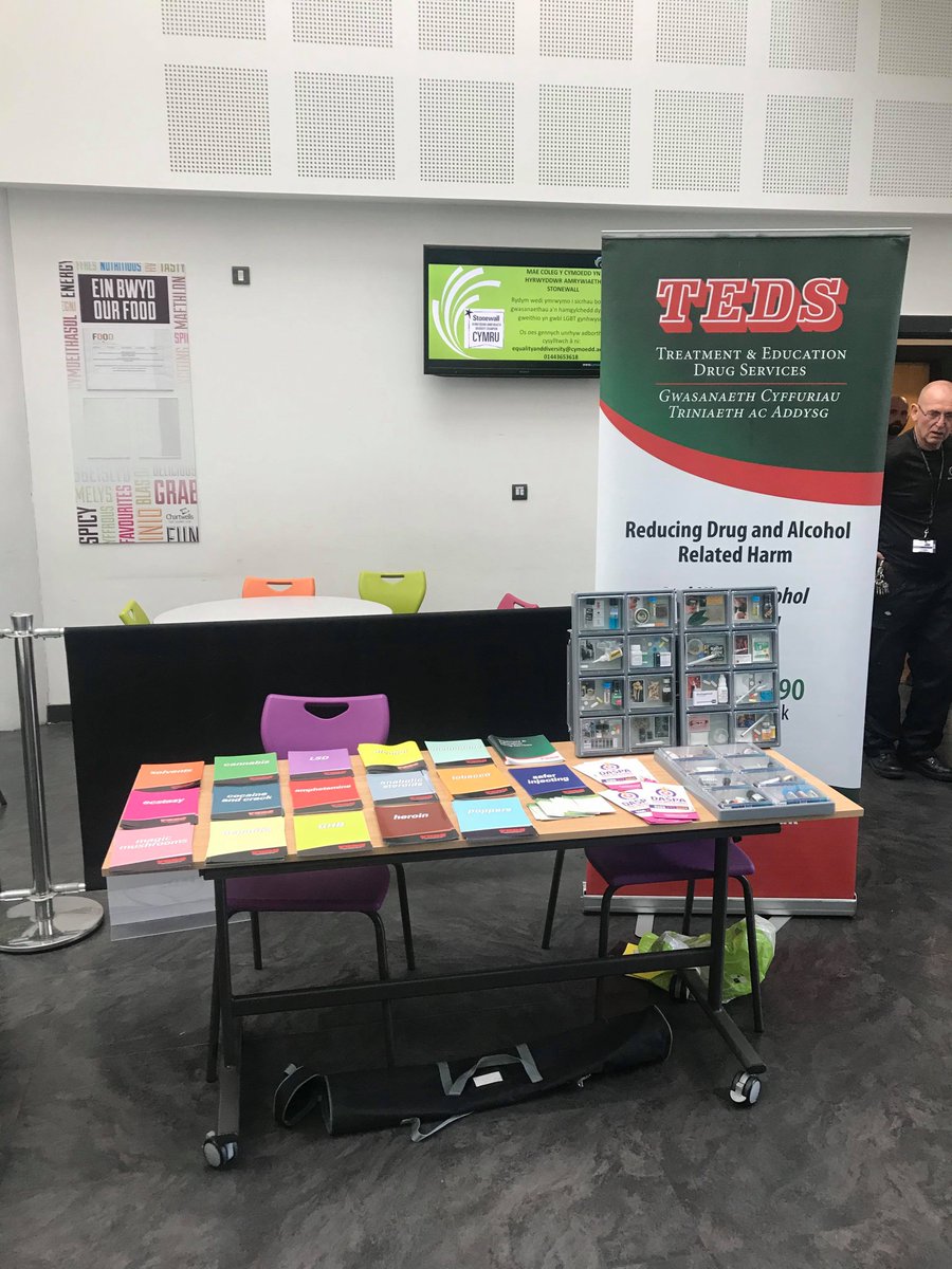 TEDS are attending Coleg Y Cymoedd campus at Aberdare and Nantgarw today for the Freshers Fayre