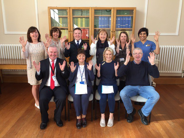 kevojms's tweet image. Congratulations to Galway group on QQI level 3 in Irish Sign Language. Thanks my colleague @EamesMona for facilitating this and ISL teacher Ger Boyce. @HSE_HR @rosarii_mannion @MCallanan1 @saoltagroup @IrishDeafSoc #engaginghealthstaff #LearnISL