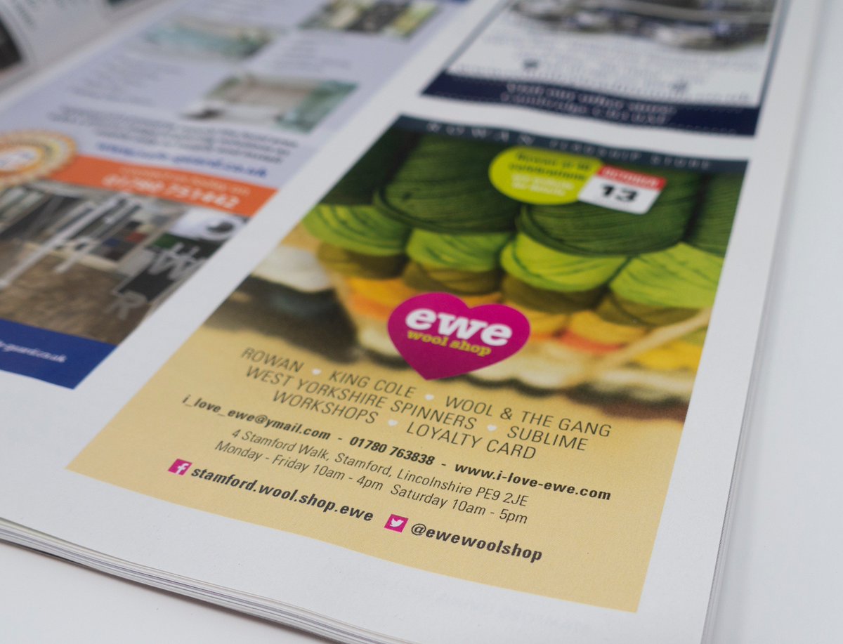 Thanks to <a href="/NeilArch1/">Neil Arch Design</a> for another fab #graphicdesign masterpiece in the latest issue of @StamfordLiving1