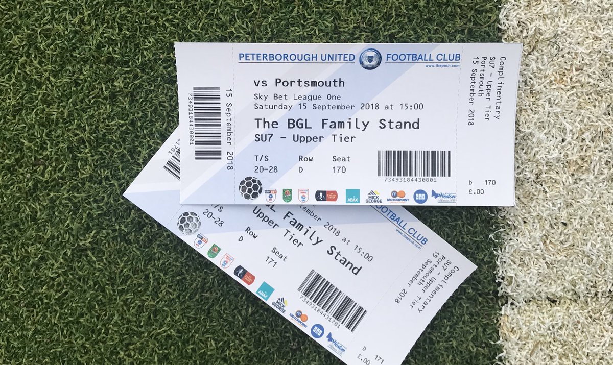 theposh's tweet image. WINNING WEDNESDAY | This week we have two tickets for Saturday’s massive game vs @officialpompey up for grabs. To enter simply retweet this tweet and let us know who you’d bring with you on Saturday.

Winner will be chosen tomorrow at 4pm. 

Good luck! #PUFC