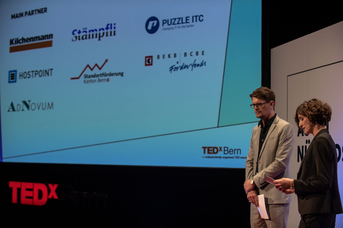Adnovum's tweet photo. Thank you @tedxbern for having us a main partner for #TEDxBern 2018. Proud to have been a part of this innovative event proving that #AnythingIsPossible! https://t.co/OuGHKIFYFn