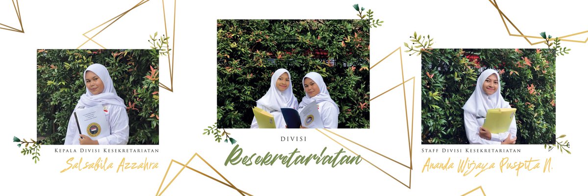 paskibra26's tweet photo. Kepala Divisi Kesekretariatan : Salsabila Azzahra
Staff Divisi Kesekretrariatan : Ananda Wijaya Puspita Ningrum

#PHOENIX
#PHOENIX33
#Paskibra26 https://t.co/fZkKcVyclU