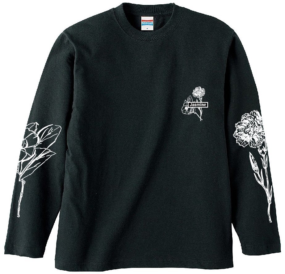 【拡散希望】
ina takayukiによって描かれた、唾奇×SweetWilliamのアルバム"Jasmine"に関連付けた公式アイテム、完全数量限定で再販売決定！

"Jasmine" T-shirt
target.buyshop.jp/items/13450964 

"Jasmine" Long sleeve T-shirt
target.buyshop.jp/items/13451085