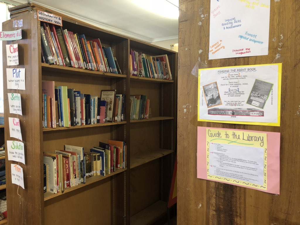 _britttmarieee's tweet photo. Officially adding librarian to my resume😂 can we get into these before and after pics?! #TheLibraryProject https://t.co/PLBA88bho5