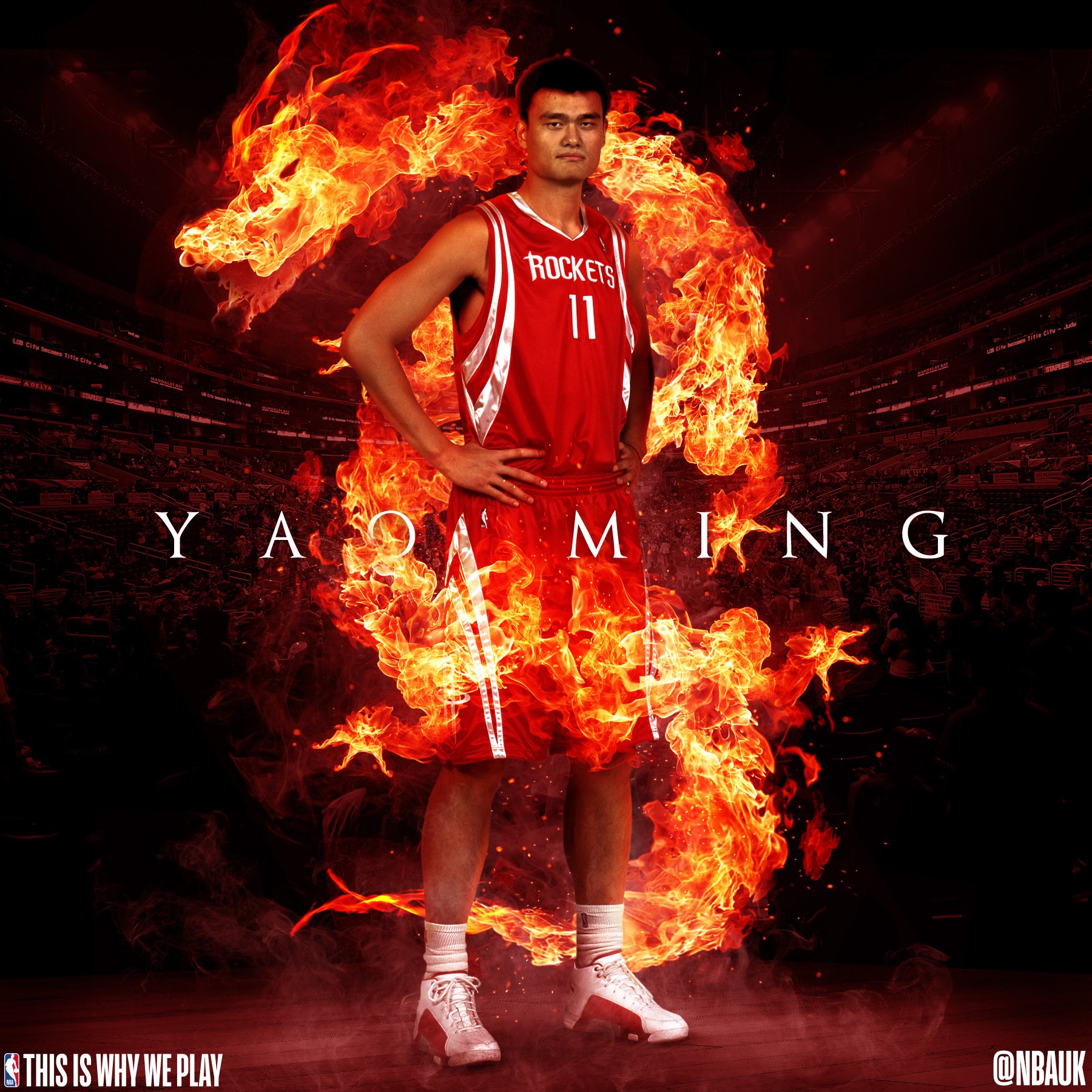 Happy birthday to a legend of the game. 

Yao Ming 