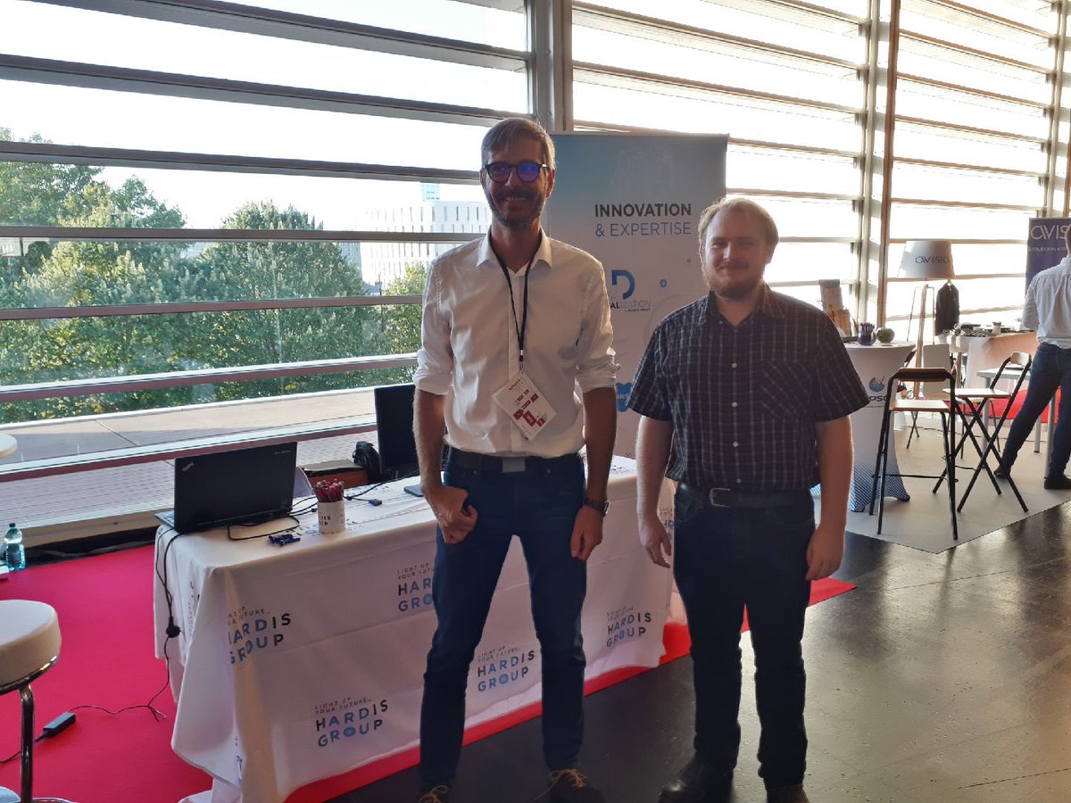 #SalonData2018 #NantesDigitalW ⁦<a href="/GroupeHardis/">Hardis Group</a>⁩ bonjour à tous venez nous rencontrer aujourd’hui sur notre stand !