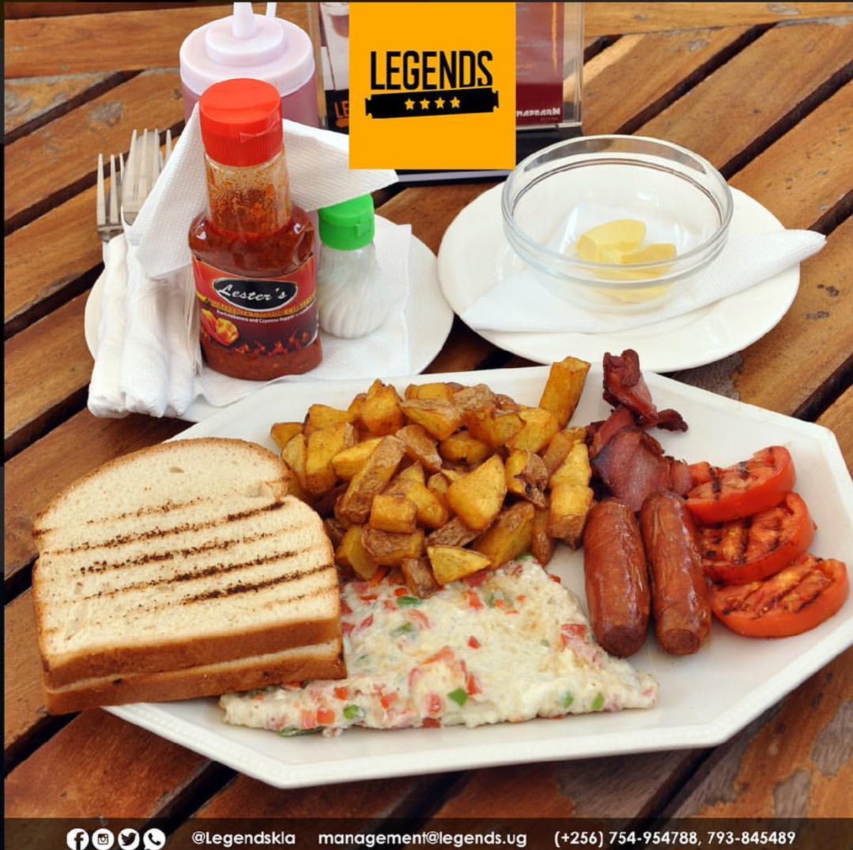 LegendsKla's tweet photo. Legends house breakfast, there is a variety to suit your cravings
#housebreakfast https://t.co/PmKXx8LsvK