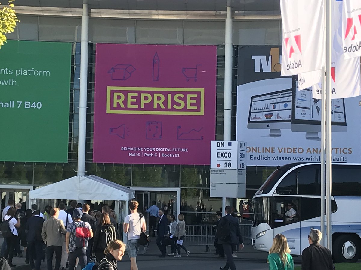 Dmexco 2018. reunions class of 2000. new economy never dies. :-)