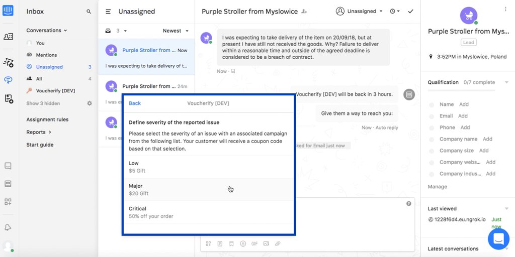 Voucherify for Intercom: Retain your customers with personalized coupons and rewards producthunt.com/posts/voucheri…