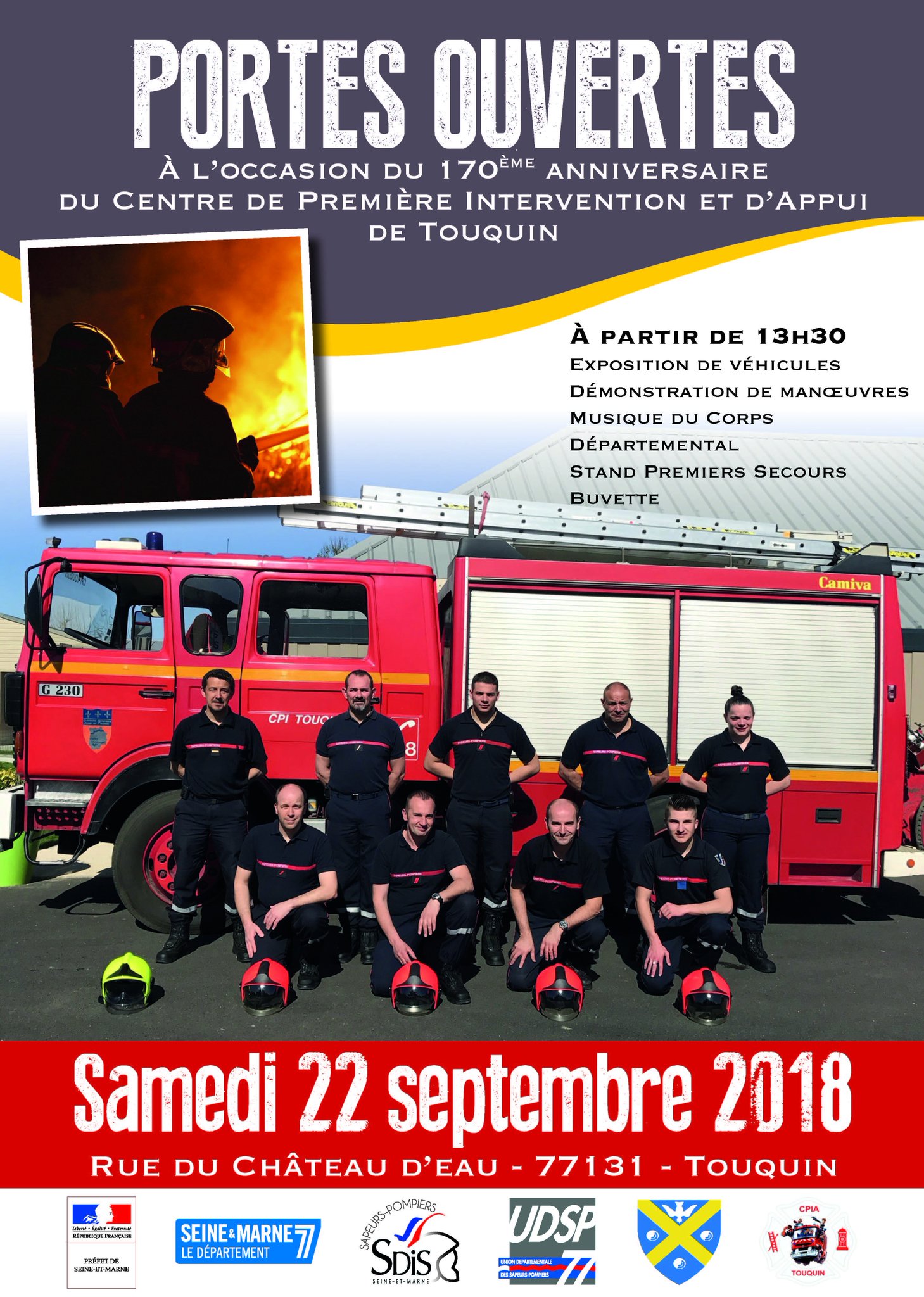 Porte Ouverte Caserne Pompier 2022 Ile De France