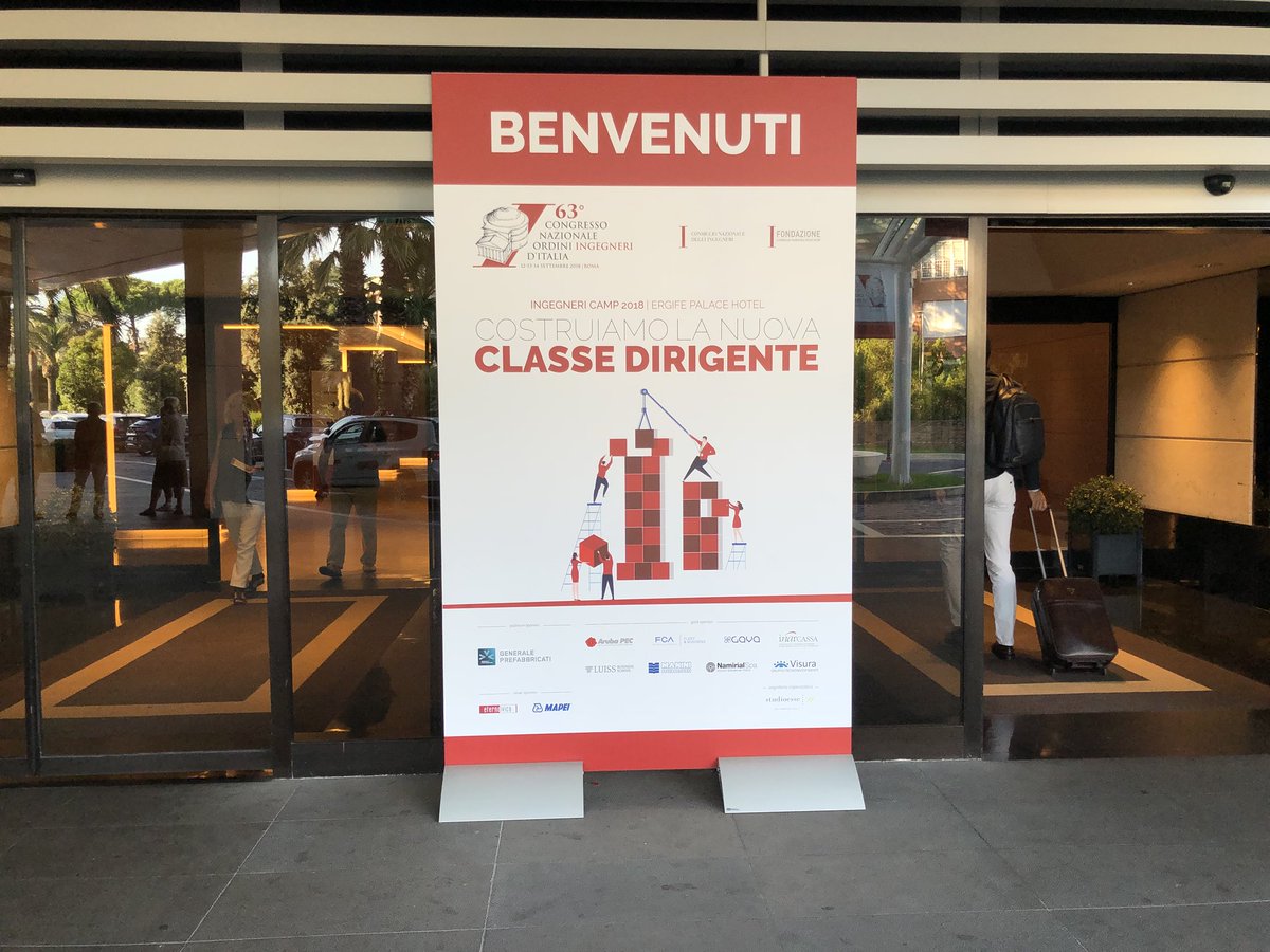 tuttoingegnere's tweet photo. È tutto pronto per il 63º Congresso Nazionale Degli Ordini degli Ingegneri d’Italia. Si parte alle 9.30! #CongressoIng #CNI https://t.co/R9Q8dmpxCr