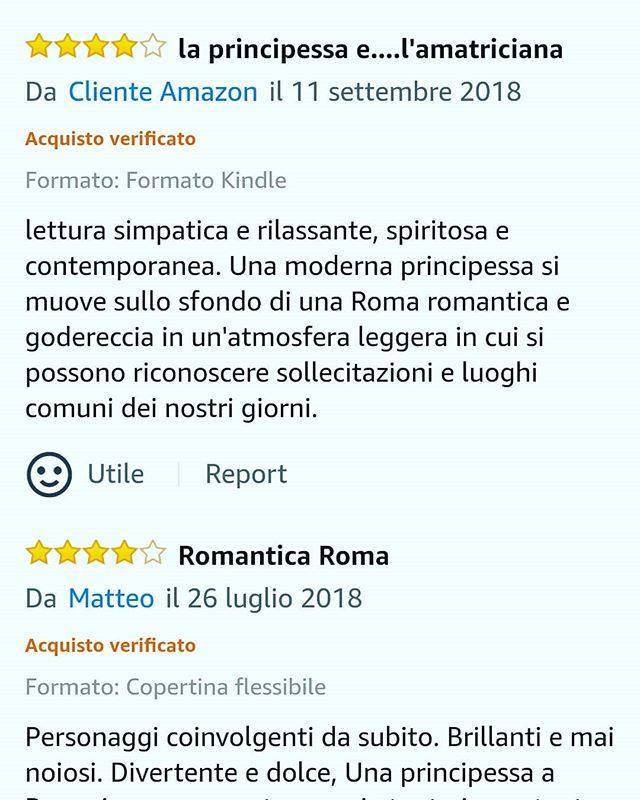LondoninLoveMM's tweet photo. Sempre una gioia potere leggere le vostre recensioni su @amazon 
#grazie ! 
https://t.co/uoXbwMRhB8
.
.
.
.
.
#dancingqueen
#unaprincipessaroma #londoninlove #barcellonamiamor #amouraparis #melindamiller #chiaraferragni #positivequote #momentsomine #boo… https://t.co/uUAwQsxubk https://t.co/lLHLWGEoEc
