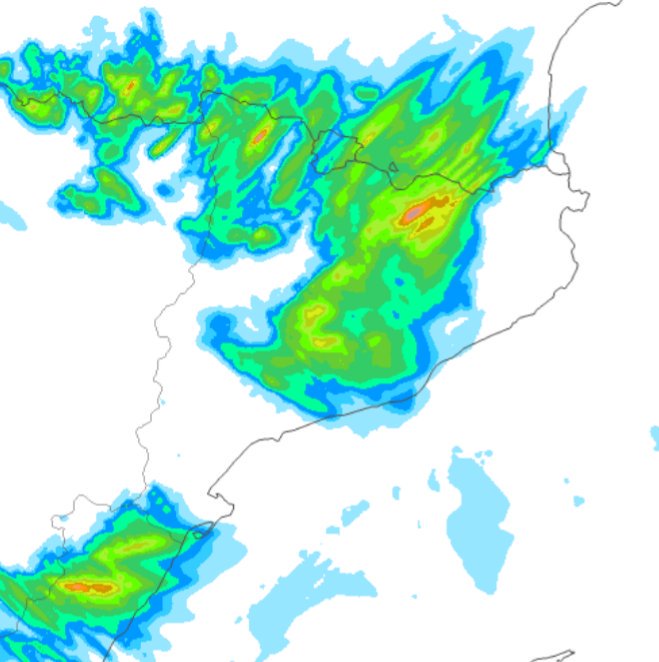MeteOIot's tweet photo. Finalitzades les #fdt18 avui tornarà a augmentar la inestabilitat.
Possibilitat de ruixats localment significatius sobretot a l'Oest de la #Garrotxa https://t.co/fVvYaAIXHj