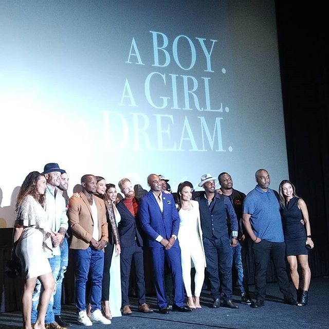 twotrey23's tweet photo. #ABoyAGirlADream @boygirldream_movie cast & crew at the #Hollywood premiere tonight, including #MeaganGood @meagangood , #QasimBasir @qasimabasir , #DatariTurner @datariturner , #DijonTalton @dijontalton , #AntoniqueSmith @antoniquesmith , #KrisLofton @k… https://t.co/IWD3qtasw9 https://t.co/PTbNNODzM3