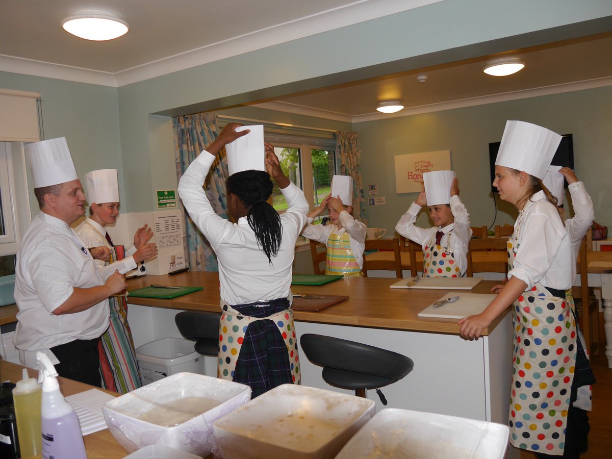 FettesPrep's tweet photo. A huge thank you to Alistair from our fabulous catering team who was guest chef at last night's Cookery Club. The Arran House kitchen is the perfect place to learn new skills. #funleaning https://t.co/ogBwwDPpF1