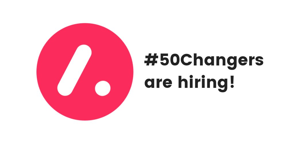 Don't just work for any company work for a #50Changer <a href="/AirbyteUK/">Airbyte</a> are looking for Android, Ruby and Front End Web Developers as well as a Product Designer - buff.ly/2IjmbPX