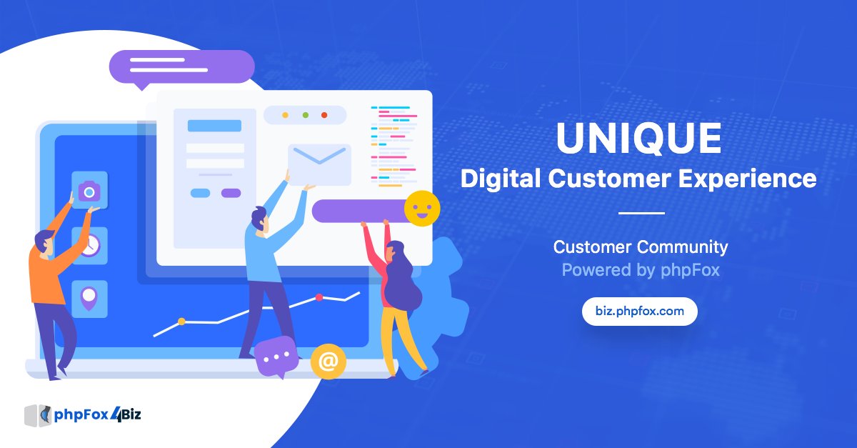 phpFox's tweet image. Get the Unique Digital Customer Experience to your customers by #Customer #Community powered by #phpFox
#CustomerCommunity #CustomerExperience #UniqueCustomerExperience #phpFox 
ow.ly/Pg4Q30lMGfU