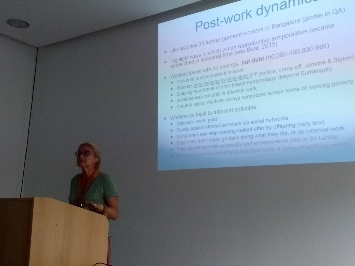 floretta_voice's tweet image. Alessandra Mezzadri discussing @IIPPE_ #labour exploitation &amp;amp; sweatshop regime @soas #socialreproduction #IIPPE2018