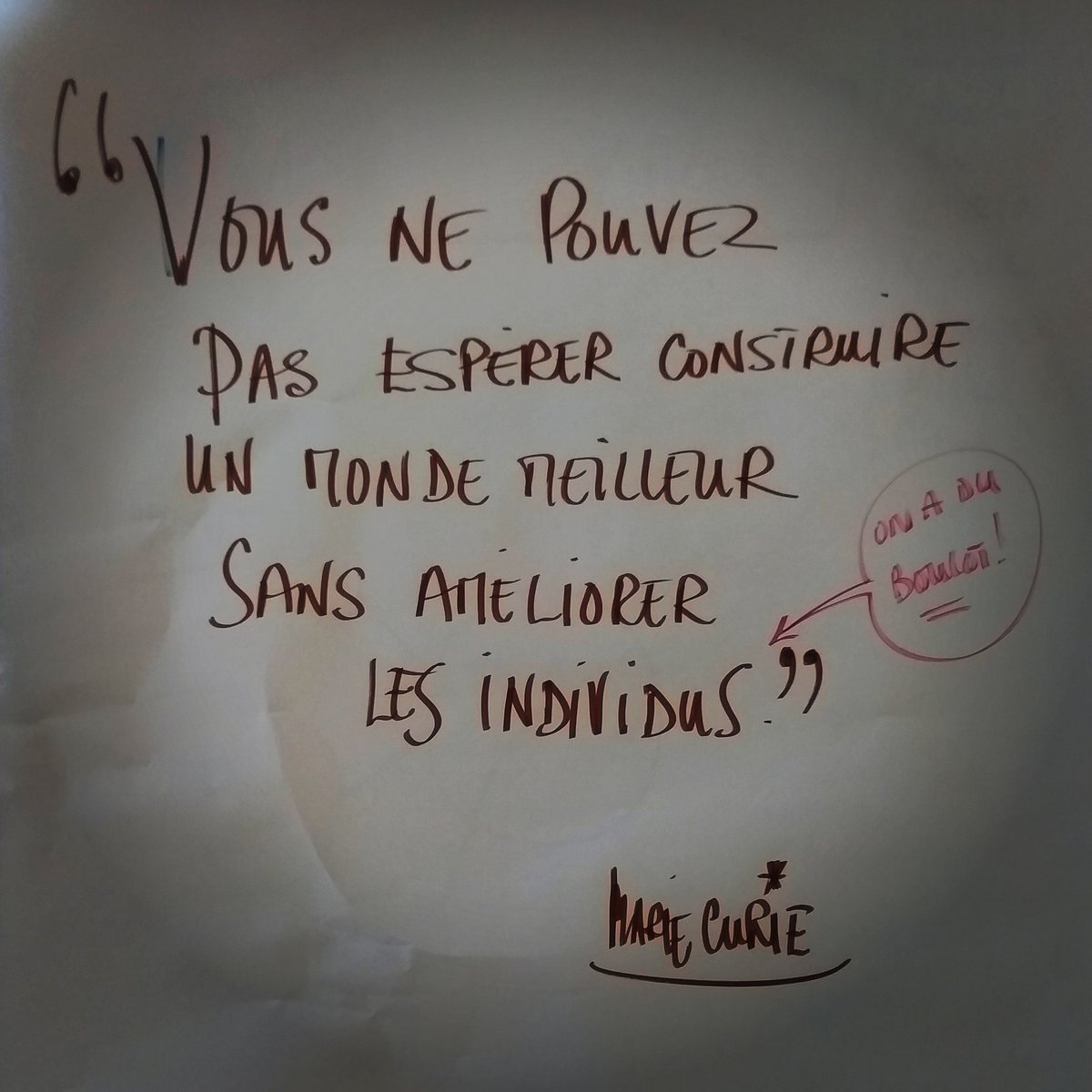 Se changer pour changer le monde #education #change