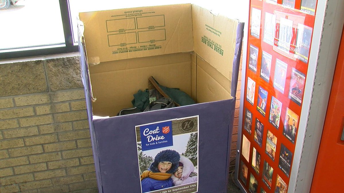 inforum's tweet photo. Salvation Army prepares for winter with annual coat collection at Hornbacher's https://t.co/EeryEmFSnP https://t.co/tUe4xFCD7H
