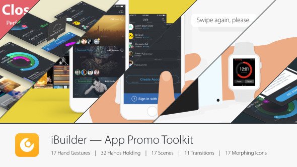 IBUILDER — APP PROMO TOOLKIT IBUILDER — APP PROMO TOOLKIT - After Effects Templates | Download free