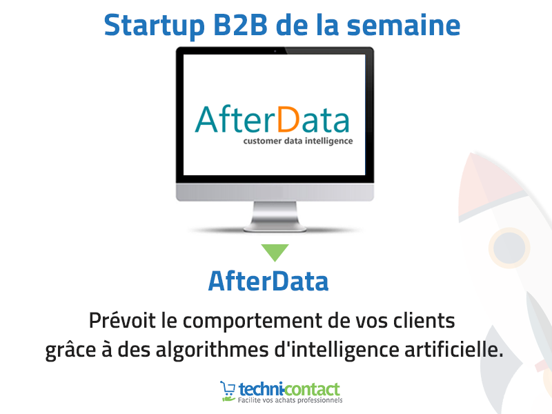 technicontact's tweet photo. [ #Startup #B2B de la semaine ] Grâce à des algorithmes d'intelligence artificielle, #AfterData vous permet de prévoir le #comportement de vos #clients, de mieux comprendre leurs #attentes et d'augmenter votre taux de #transformation. 
.
#IA #BigData #entreprise https://t.co/hjuYXE33pg