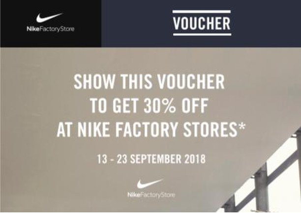 voucher nike factory store