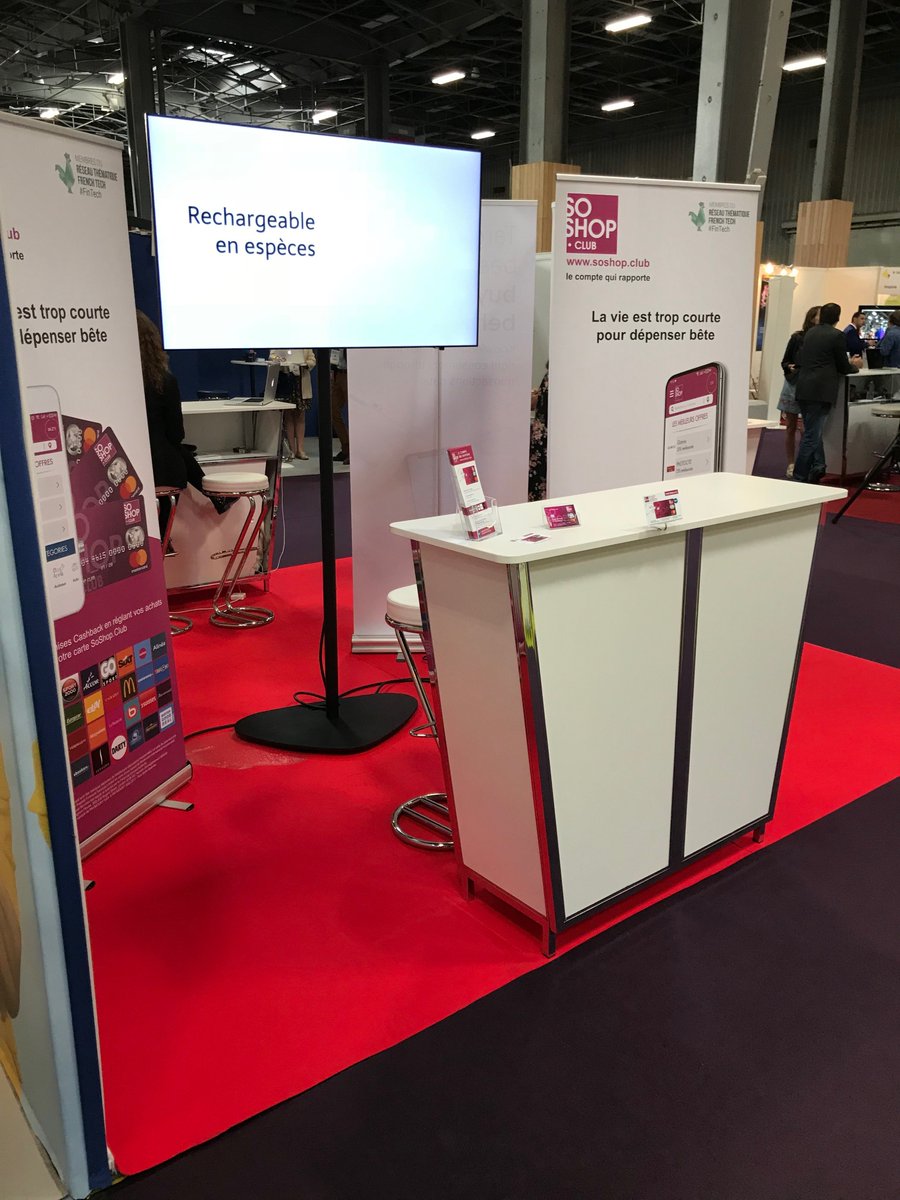 Retrouvez nous au stand P128 au #ParisRetailWeek #fintech #frenchtech #financeinnovation #cashback