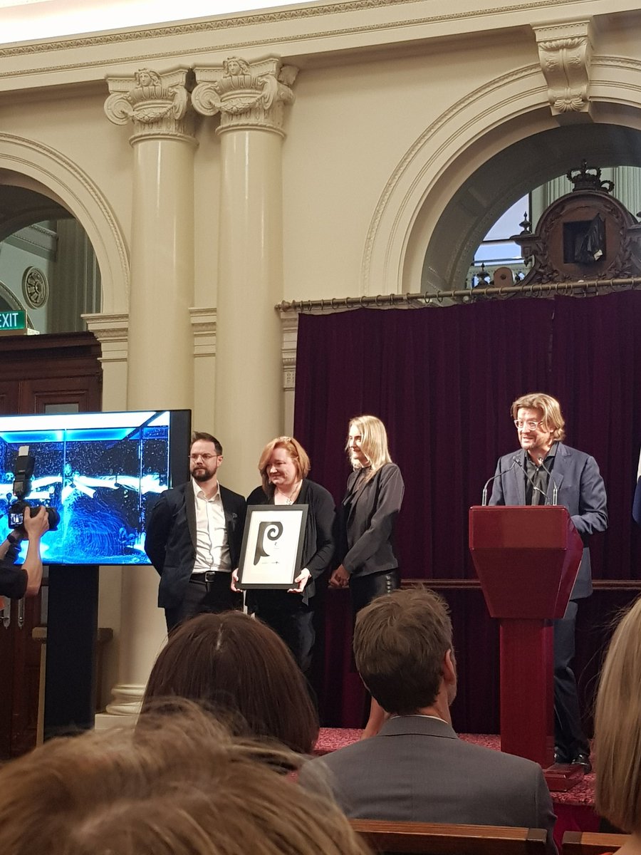 Proud of the MV team - winners of Best Communications Design at #premiersdesignawards for #beyondperception <a href="/scienceworks_mv/">Scienceworks</a> Well done!