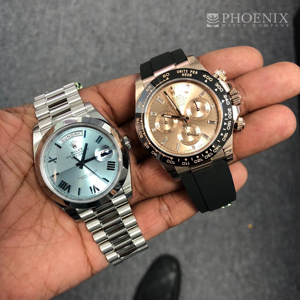 Phoenixwatchco's tweet photo. Did you know? Rolex takes advantage of the best materials when constructing their timepieces. Many of these materials, including stainless steel and precious metals, are made completely in-house! 
#RolexFacts #RolexLove #RolexLover #RolexWatch #RolexWatches #WatchesOfInstagram https://t.co/Gd2ocFE0tv