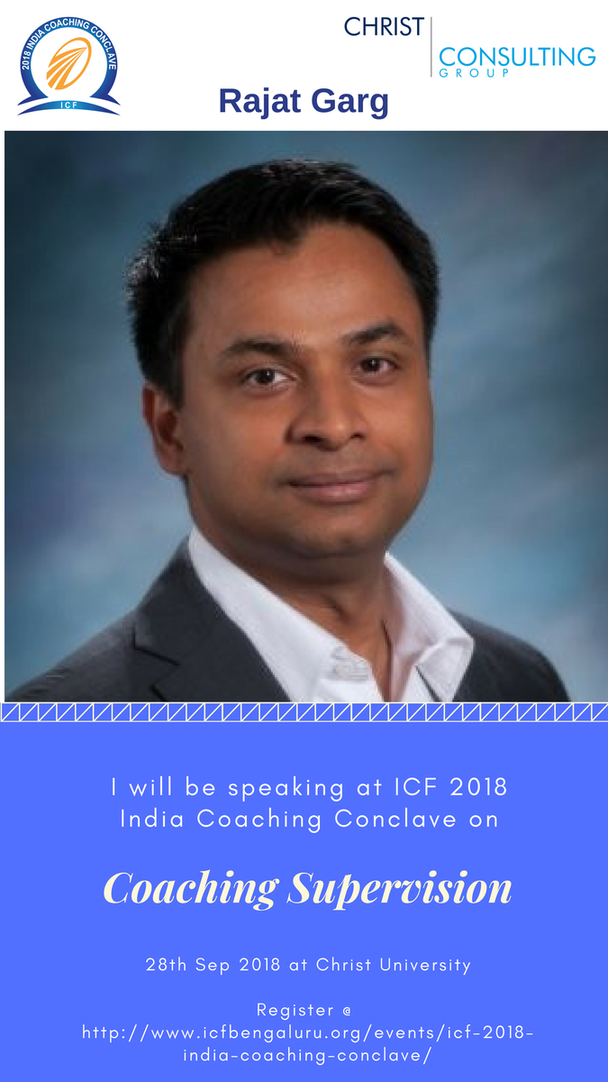 ICF2018India's tweet photo. Join us to unravel the impact of coaching for powerful results!
#ICF2018IndiaCoachingConclave

Session by Rajat Garg on Coaching Supervision
Register Now!! https://t.co/0EhiFsAvMR

@icf_mumbai @ICFChennai @ICFBengaluru @icfdelhincr @ICFHyderabad @GoyalGl @VivekMittalz @rajatgarg https://t.co/OwJjBA63FO