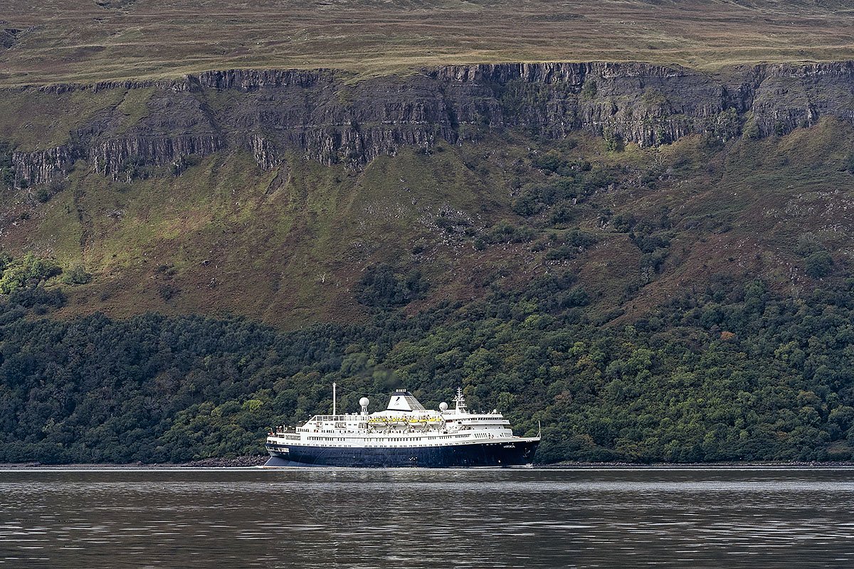 The 1948-built @MVAzores still taking in the sights with @CMVoyages #Astoria #IsleofMull #Scotland