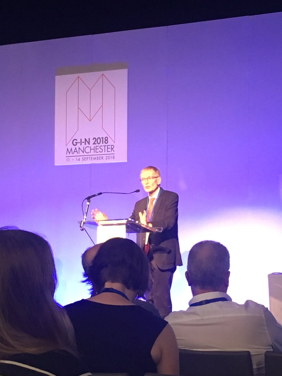 Fergus Macbeth opening #GIN2018 suggesting an embargo on technical development and more investigation into the 'black box' of guideline development - are our processes right? Do we need face to face meetings? How do we reduce group think? How do we manage groups?