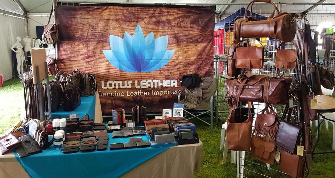 LotusLeather1's tweet photo. We are at the @agrimegaweek #moreson #Malmesbury from today until Saturday 15 September 2018! We have #newproducts just for #you 🎈
#ostrich #buffalo #goat #bovine #quality #lotusleather #agrimegaweek #wallets #laptop #backpack #duffelbag #leathercare #shopperbag #belts https://t.co/OkLogb1tKB