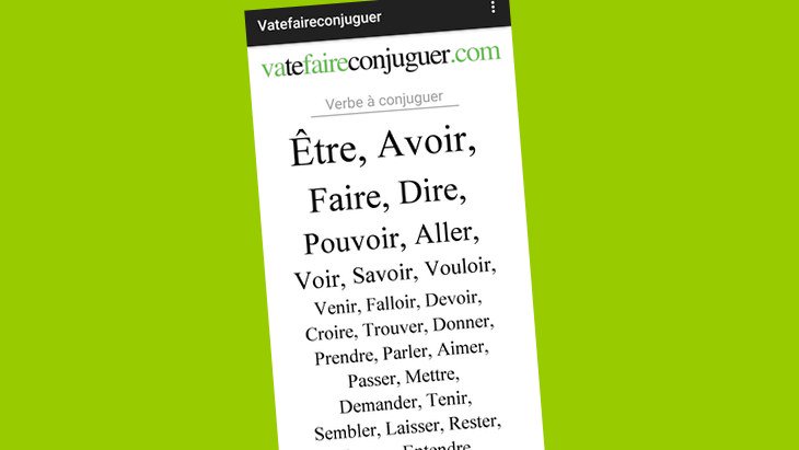 Les apps de la rentrée (3/10) : Conjugaison – VaTeFaireConjuguer, pour conjuguer tous les verbes geekjunior.fr/apps-rentree-3… #education #orthographe