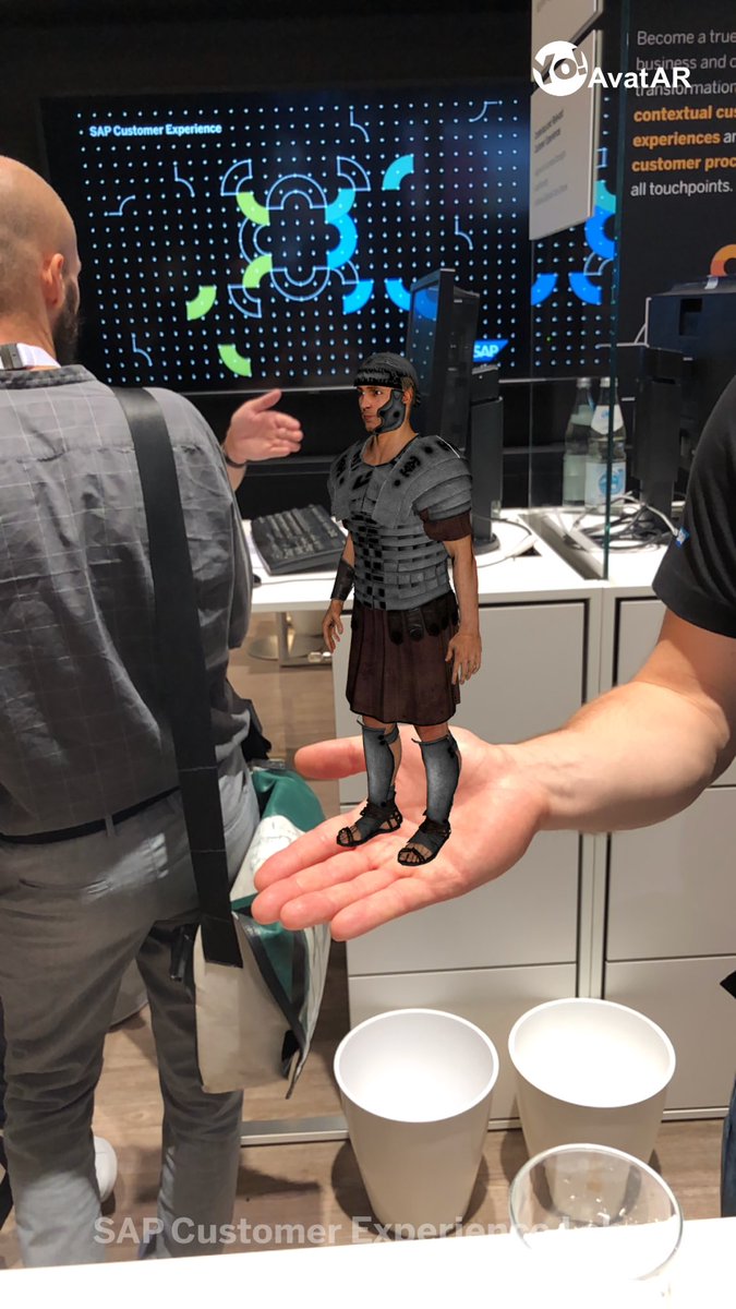 YoAvatar1's tweet image. Yo!avatAR #DMEXCO18 #SAP_CX