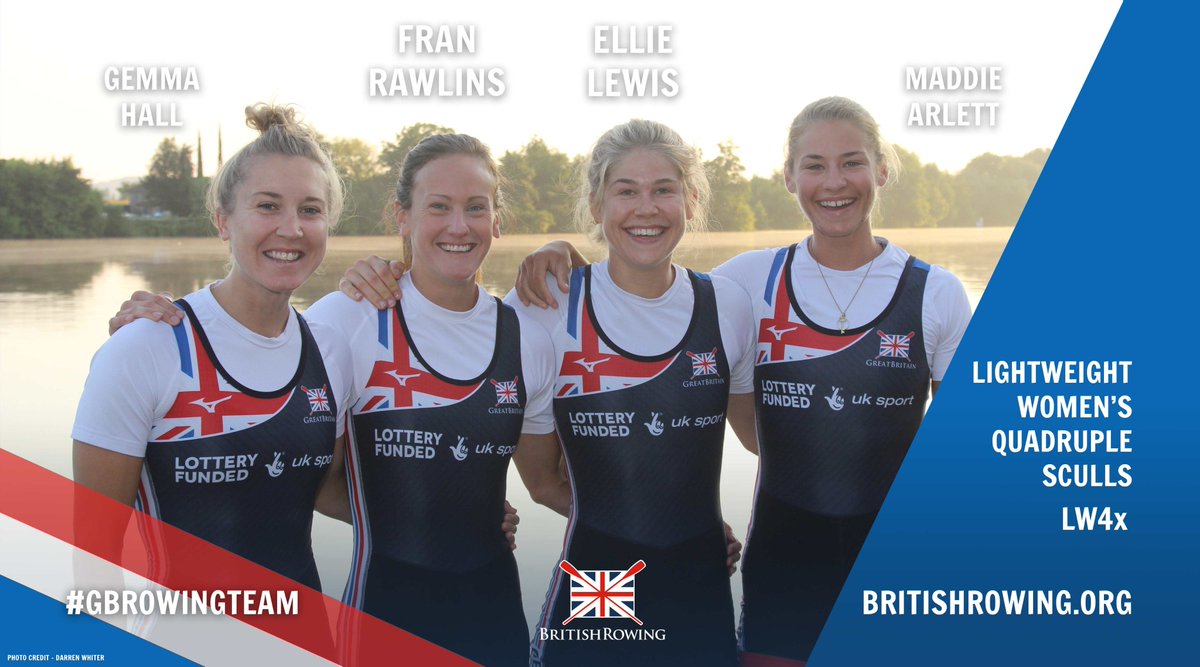 The action's coming thick and fast from Plovdiv this morning. Up next, is GB's lightweight women's quad of <a href="/GemmaHall8/">Gemma Hall</a>, <a href="/Fran_Rawlins/">Fran Rawlins</a>, <a href="/Ellielewis/">Ellie Lewis</a> &amp; <a href="/MaddieArlett/">Maddie Arlett</a> in the rep. Top four through to the A final. Come on GB 🙌🇬🇧

#GBRowingTeam #WRChamps