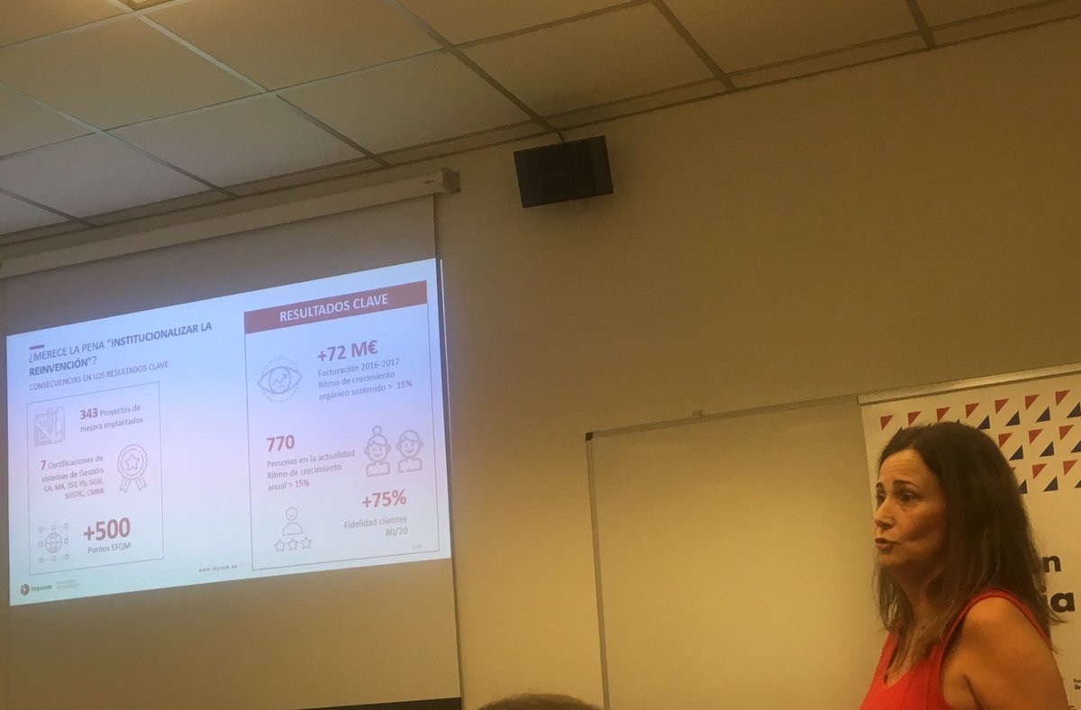 Vale la pena todo el esfuerzo dedicado para perseguir la excelencia empresarial y la continua reinvencion? Yo diría que si, en <a href="/inycom/">INYCOM</a> las cifras se explican por sí solas. ⁦<a href="/MoretRocio/">Rocio Alvarez Moret</a>⁩