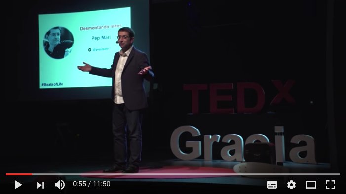 TEDxGracia's tweet photo. Desmontando mitos - @PepMari4 en @TEDxGracia #BeatsofLife 👉 https://t.co/4DrKr23Fpx https://t.co/ufkQZ6mf2S
