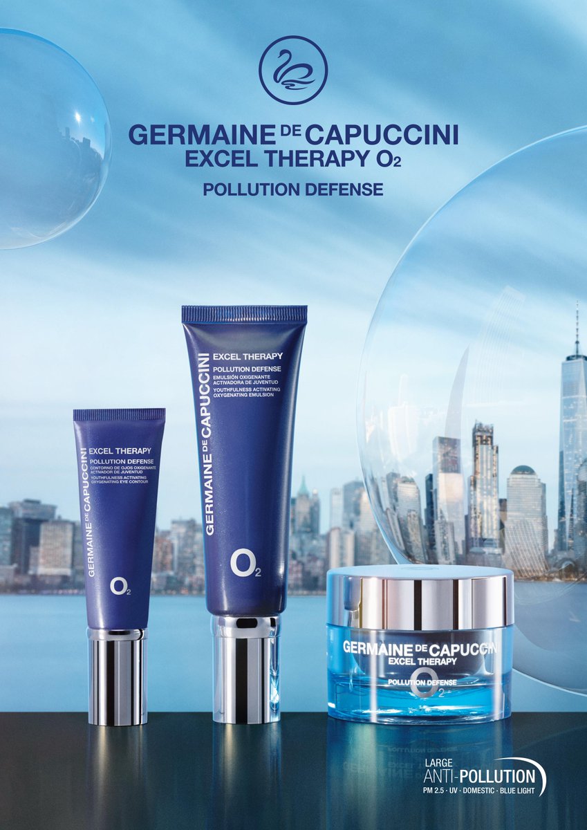 StyloProf's tweet photo. Tu piel a ritmo de ciudad https://t.co/fdE0Rj28Po vía @styloprof #GermainedeCapuccini #ExcelTherapyO2 #beauty https://t.co/hSMslVZGHm