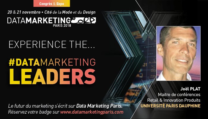 DataMarketParis's tweet image. [DU #PROSPECT AU #CLIENT] Parcours #CrossDevice, #HyperPersonnalisation, mix de #data et d’émotionnel… @joelplat nous dépeint en exclusivité  la feuille de route de l’optimisation de l’#ExpérienceClient à l’heure de l’#entreprise #datadriven ! goo.gl/w4HpDN