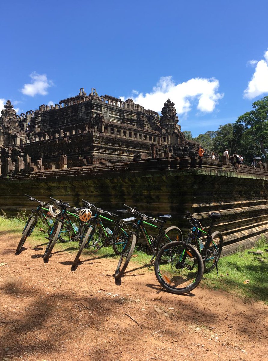 Vandeth19's tweet photo. Bike of the Grand Temple Tour(Code : OCT4)
Grand Temple Tour is the best choice to visit Siem Reap. There are many beautiful temples.
https://t.co/v6bkq4CDhA https://t.co/AyGM91SCMF