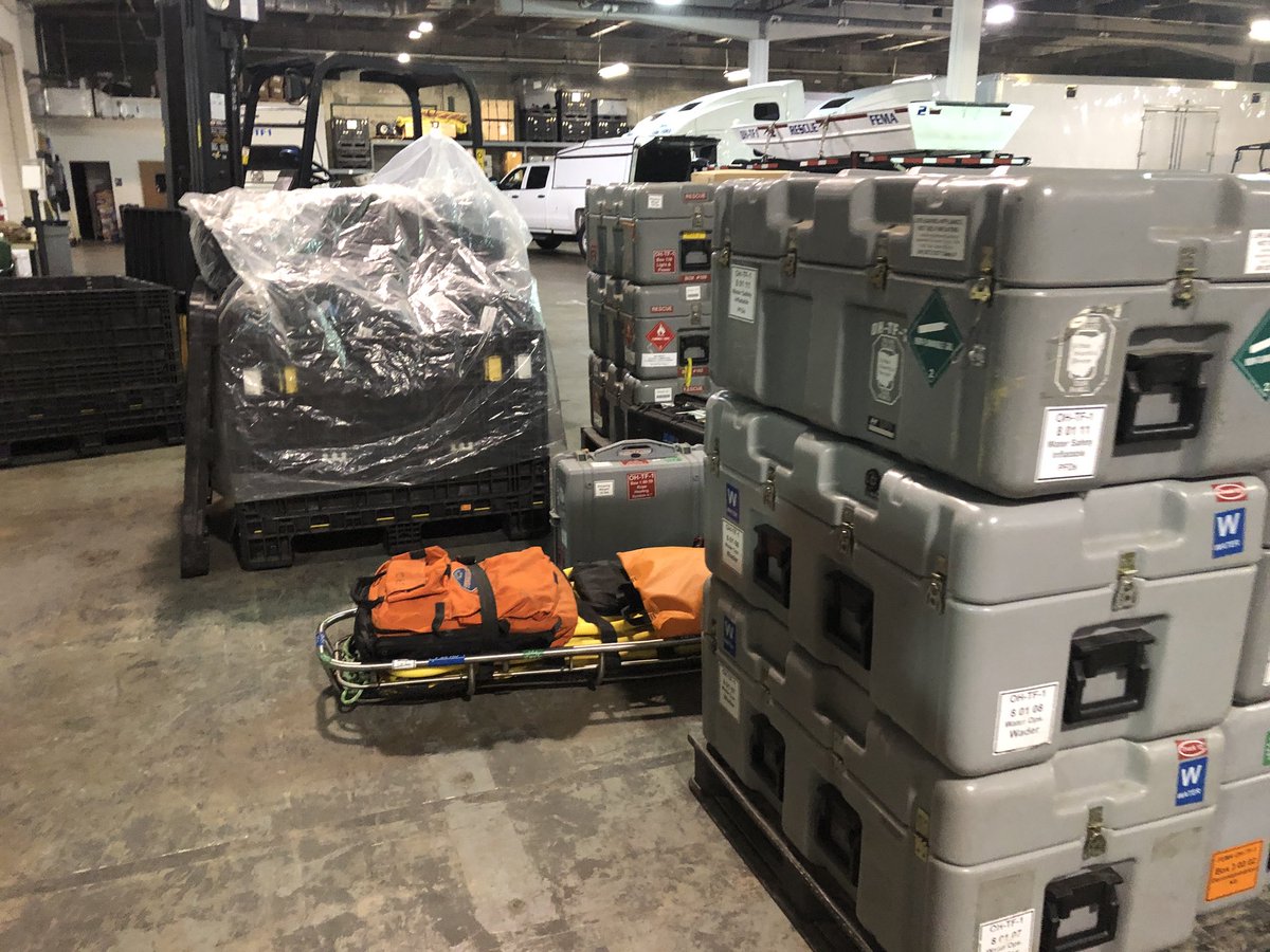 GEnrightWHIO's tweet photo. Another 16 person team from #OhioTaskForce1 is headed to #NorthCarolina ahead of #HurricaneFlorence . The total activated is now 32. #FLORENCE @whiotv https://t.co/vB2kFKeFvS