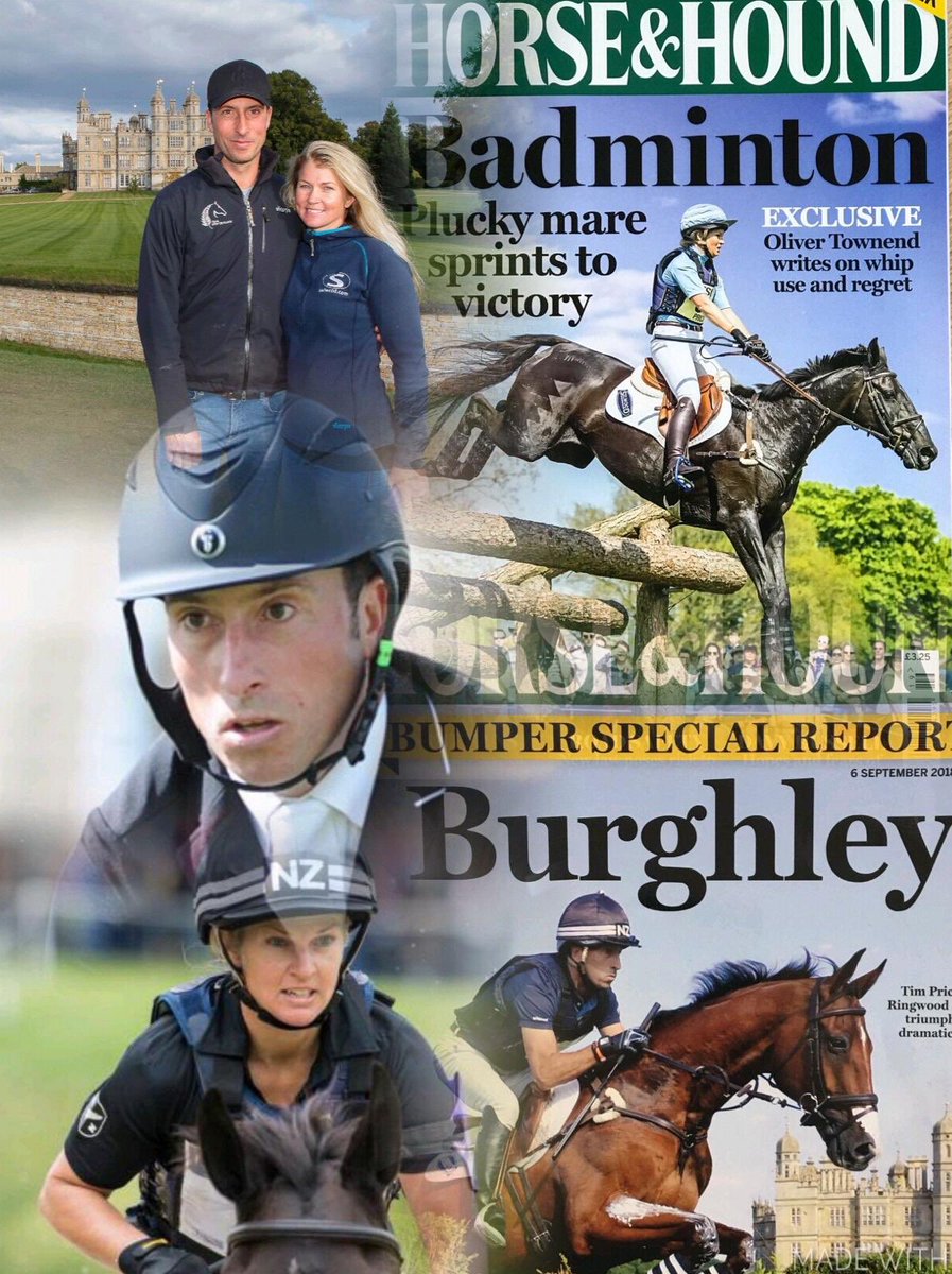 Wishing <a href="/SellerieButet/">Sellerie Butet</a> riders <a href="/timpricenzl/">tim price</a> and #JonellePrice the best of luck 🍀🥇🍀 <a href="/tryon2018/">Tryon 2018</a> - winners of <a href="/bhorsetrials/">Badminton Horse Trials</a> @luhmuehlen2018 <a href="/BurghleyHorseTr/">Land Rover Burghley</a> #PowerCouple #loveBUTET