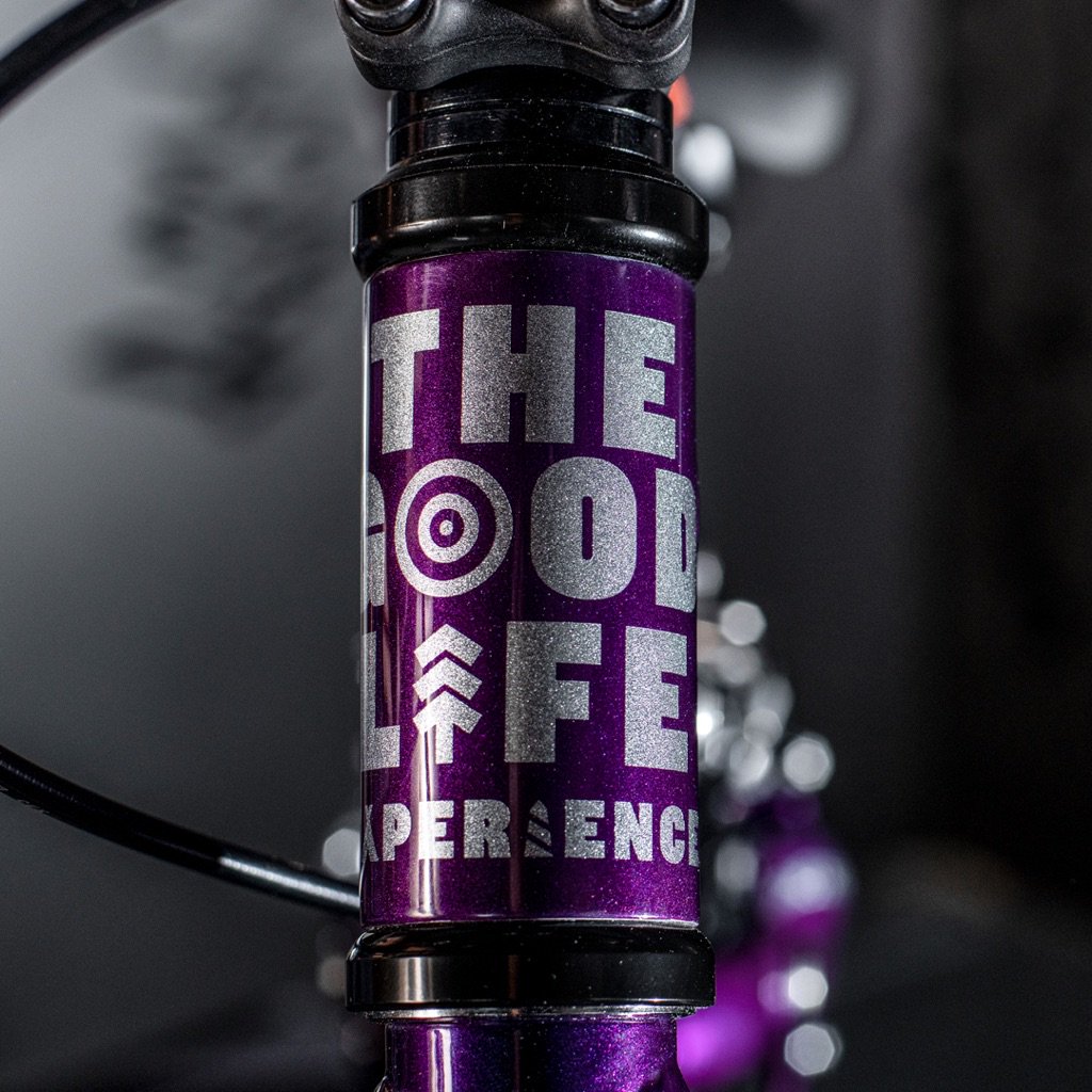 BlackMtnBike's tweet photo. AMAZING... WIN THIS BIKE. @TheGoodLifeExp X @BlackMtnBike Collab. A purple disco dream machine, one of a kind. Enter now below to win it. Comp ends Sept 30th. On display @TheGoodLifeExp @cerysmatthews https://t.co/yIeiHNY9tb https://t.co/5yi6VgM9K3