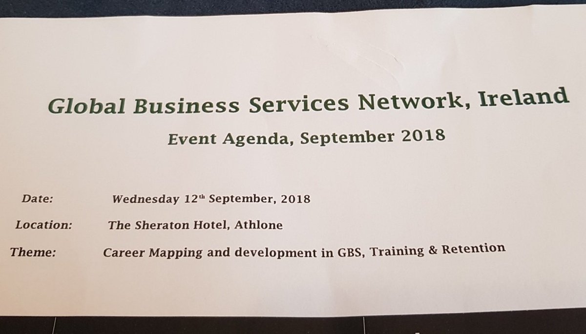 GBSNetworkIRL's tweet photo. Beautiful sunny morning in Athlone. Great day for our GBS talent discussions https://t.co/gcmcTDulkT